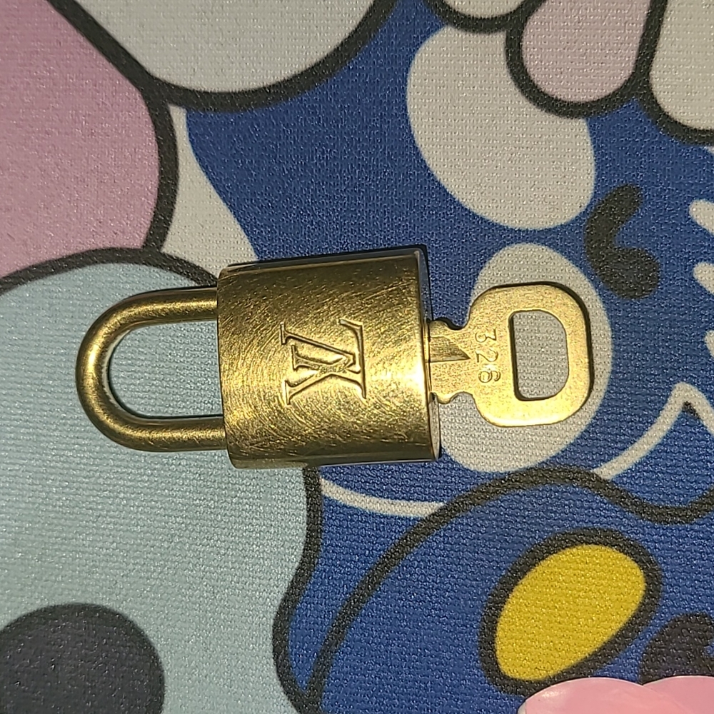 Authentic LV lock and key